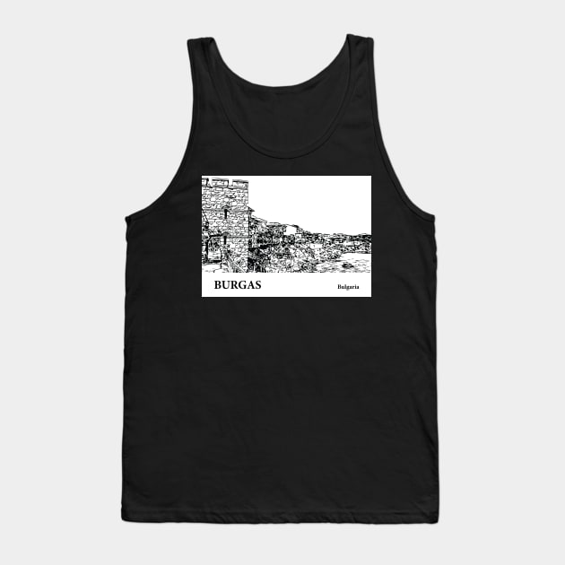 Burgas - Bulgaria Tank Top by Lakeric